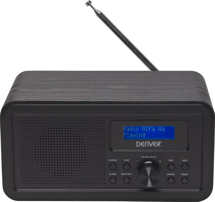 2dekans | Denver DAB Radio - Retro Radio - FM Radio -, Audio, Tv en Foto, Tuners, Ophalen of Verzenden