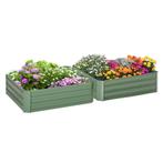 Moestuinbak - PlantenParadijs - Verzinkt Staal - Groen, Tuin en Terras, Ophalen of Verzenden, Nieuw