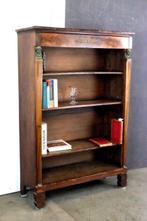 Boekenkast - mahonie en eiken