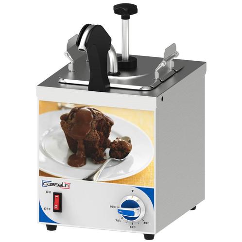 Sausdispenser | RVS | 2.5L (1/6 GN) | Verwarmde Uitloop |, Zakelijke goederen, Horeca | Keukenapparatuur, Nieuw in verpakking