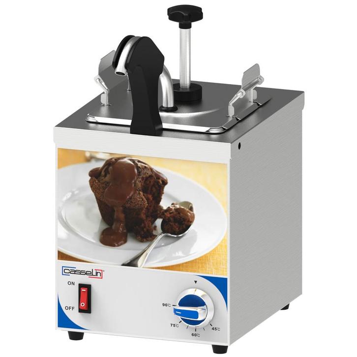 Sausdispenser | RVS | 2.5L (1/6 GN) | Verwarmde Uitloop |, Articles professionnels, Horeca | Équipement de cuisine, Envoi