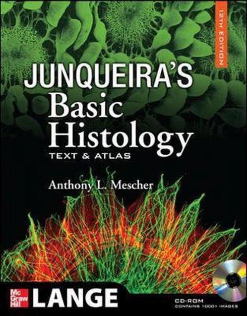 JunqueiraS Basic Histology: Text And Atlas 9780071630207, Boeken, Studieboeken en Cursussen, Gelezen, Verzenden