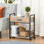 Trolley -  - Veelzijdig - Natuurlijk hout, Huis en Inrichting, Tafels | Bijzettafels, Ophalen of Verzenden, Nieuw, Modern