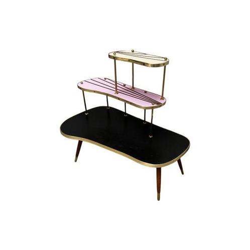Console - Bois, Métal - Support à fleurs, Antiek en Kunst, Kunst | Designobjecten