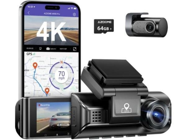 Veiling - AZDome M550 Pro 2CH 2025 versie - 4K Wifi GPS dash, Auto diversen, Dashcams