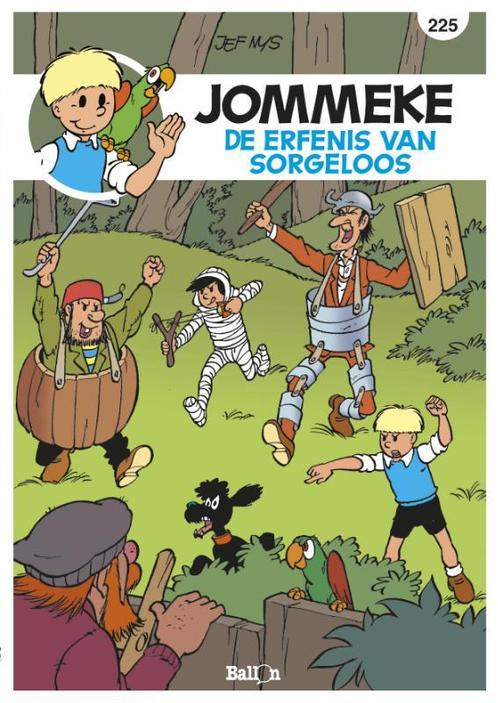 Jommeke 225. de erfenis van sorgeloos 9789462103184 Jef Nys, Livres, BD, Envoi