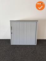 Roldeurkast - Basic - 74x80x45cm - grijs met metalen deuren, Werkplek, Ophalen of Verzenden, Gebruikt, Kast
