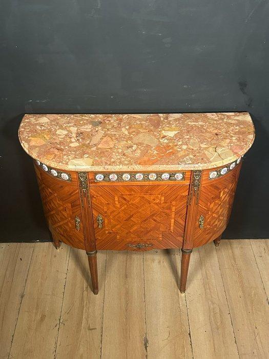 Credenza - Hout, Brons, Marmer, Antiek en Kunst, Antiek | Overige Antiek