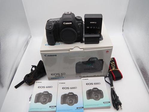 Canon eos 6D mark II camera body (inclusief accessoires en, Audio, Tv en Foto, Fotocamera's Digitaal