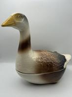 Michel Caugant - Kist (2) - Keramiek - Eend en gans