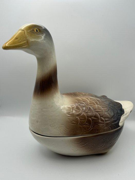 Michel Caugant - Kist (2) - Keramiek - Eend en gans, Antiek en Kunst, Curiosa en Brocante