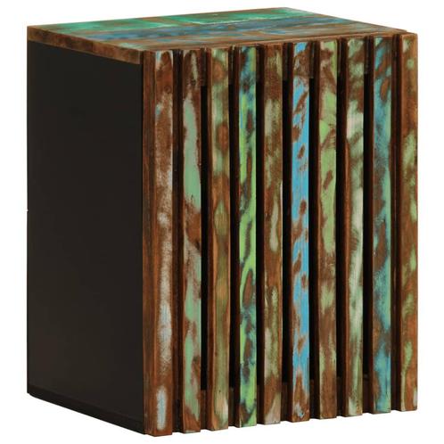 vidaXL Badkamerwandkast 38x34x48 cm massief acaciahout, Huis en Inrichting, Badkamer | Badkamermeubels, Nieuw, Verzenden