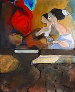 Miquel Torner de Semir (1938) - Las damas, Antiquités & Art, Art | Peinture | Classique