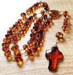 Rozenkrans - Amber, Baltisch barnsteen rozenkrans - met de, Antiek en Kunst