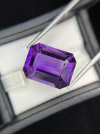 Zonder minimumprijs - 1 pcs Paars Amethist - 25.06 ct -, Handtassen en Accessoires, Edelstenen, Nieuw