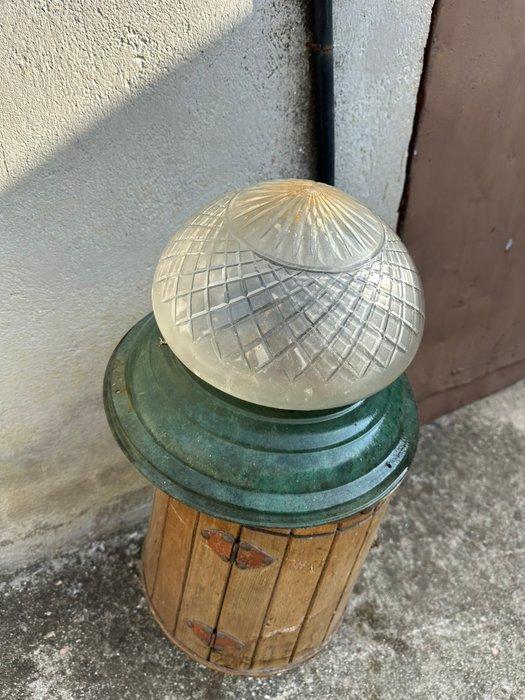 Kroonluchter - Opaline glas, Alexandrietglas - vintage, Antiek en Kunst, Curiosa en Brocante