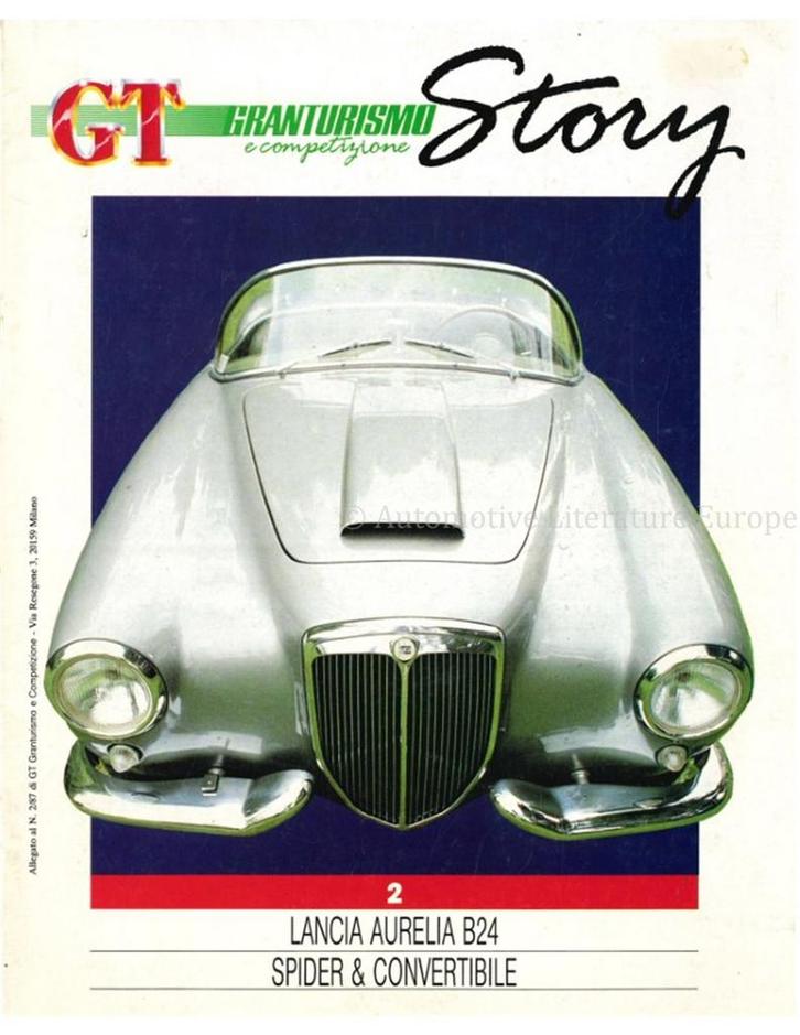 LANCIA AURELIA B24 SPIDER & CONVERTIBLE (GRANTURISMO STORY, Boeken, Auto's | Boeken