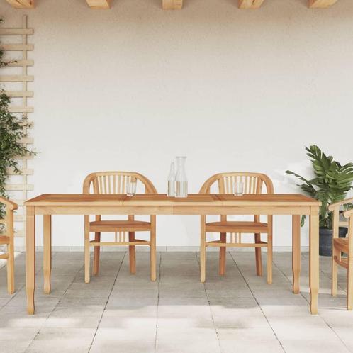 vidaXL Table à dîner de jardin 200x90x75 cm bois massif, Tuin en Terras, Tuinsets en Loungesets, Verzenden