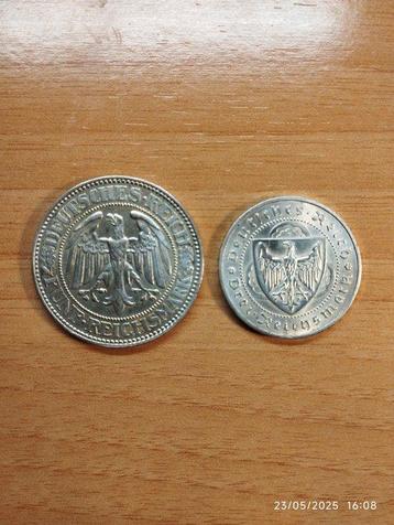 Allemagne, République de Weimar 5 Reichsmark 1929-A incl. 3
