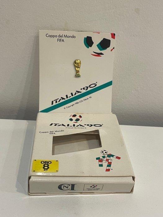 Wereldkampioenschap Voetbal - 1990 - Ring - goud 8 karaat -, Verzamelen, Overige Verzamelen
