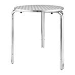 Ronde stapelbare RVS tafel 60cm | 72(h) x 60(Ø)cm Bolero, Zakelijke goederen, Verzenden, Nieuw in verpakking