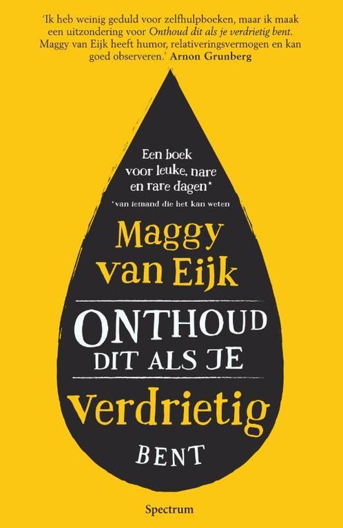 Onthoud dit als je verdrietig bent 9789000359592, Boeken, Psychologie, Gelezen, Verzenden