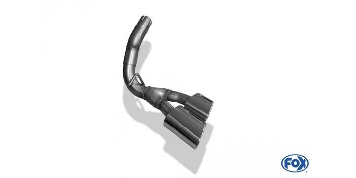 FOX Mercedes X-Klasse 4matic uitlaatsysteem uitgang aan de r, Auto-onderdelen, Uitlaatsystemen, Nieuw, Verzenden