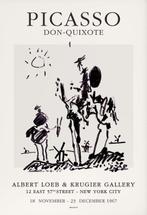 Pablo Picasso - Exhibition poster Don-Quijote