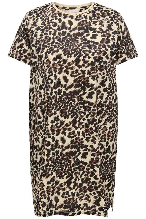 ONLY ECO midi jurk dierenprintXL=54Maat 46/48 (XL) of groter, Kleding | Dames, Jurken, Overige kleuren, Nieuw, Maat 46/48 (XL) of groter
