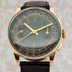 Chronographe Suisse - Cal. Landeron 48 - Solid Gold 18K -, Handtassen en Accessoires, Horloges | Heren, Nieuw