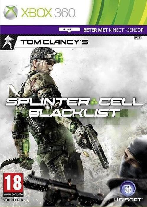 Tom Clancys Splinter Cell Blacklist (Xbox 360 Games), Games en Spelcomputers, Games | Xbox 360, Zo goed als nieuw, Ophalen of Verzenden