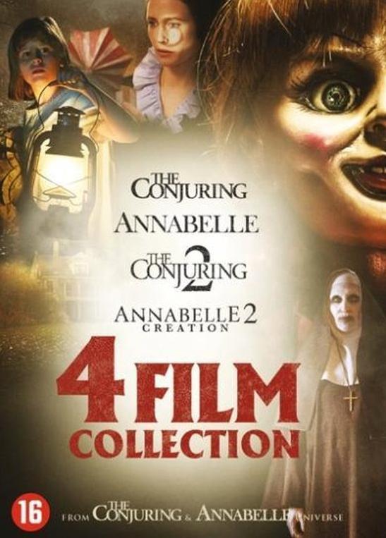 Annabelle 1 & 2 + Conjuring 1 & 2 (DVD), Cd's en Dvd's, Dvd's | Horror, Verzenden