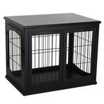 Hondenkennel - Luxe merk - Ideale rustplaats - Zwart, Dieren en Toebehoren, Ophalen of Verzenden, Nieuw