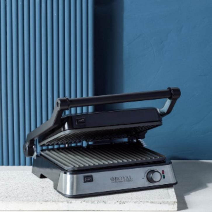 Royal van Kempen En Begeer Contactgrill | Nieuw in Doos, Electroménager, Plaques de gril, Enlèvement ou Envoi