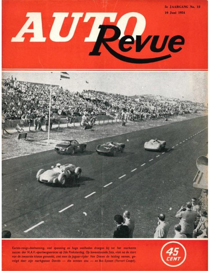 1954 AUTO REVUE MAGAZINE 11 NEDERLANDS, Livres, Autos | Brochures & Magazines, Enlèvement ou Envoi