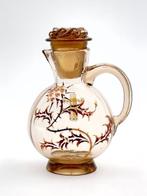 Emile Gallé - Cruche - Émile Gallé, Enamelled Jug “Chardons, Antiek en Kunst