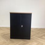 metalen draaideurkast vv 2 legborden + sleutel (hxbxd), Huis en Inrichting, Kasten | Overige, Gebruikt