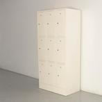 Officenow lockerkast, wit, 185 x 90 cm, 9 deuren, Ophalen of Verzenden, Nieuw