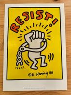 Keith Haring (after) - Resist! 1988, Antiek en Kunst