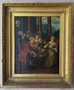 Franse school (XIX) - Aristocratici al tavolo da gioco