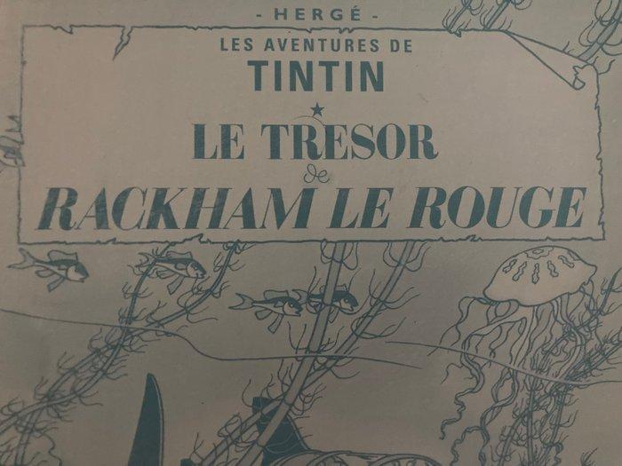 Tintin 12 - Le Trésor de Rackham le Rouge - 1 Plaque offset, Boeken, Stripverhalen