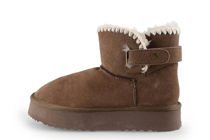 Manfield Snowboots in maat 40 Cognac | 5% korting, Kleding | Dames, Schoenen, Overige kleuren, Zo goed als nieuw, Snowboots, Verzenden