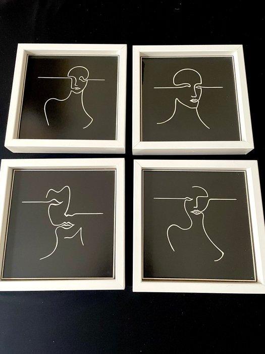 Kiasmo - Sergi - Lijst (4) - Hout, Keramiek, Antiquités & Art, Art | Objets design