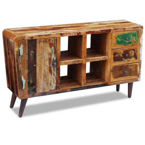 Buffet Bois de récupération massif 150 x 40 x 86 cm, Maison & Meubles, Armoires | Buffets, Envoi