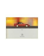 2000 MERCEDES BENZ SL KLASSE HARDCOVER BROCHURE NEDERLANDS, Boeken, Nieuw