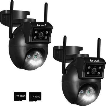 2eChoix | Caméra de sécurité extérieure - 2 pièces - Wifi et beschikbaar voor biedingen