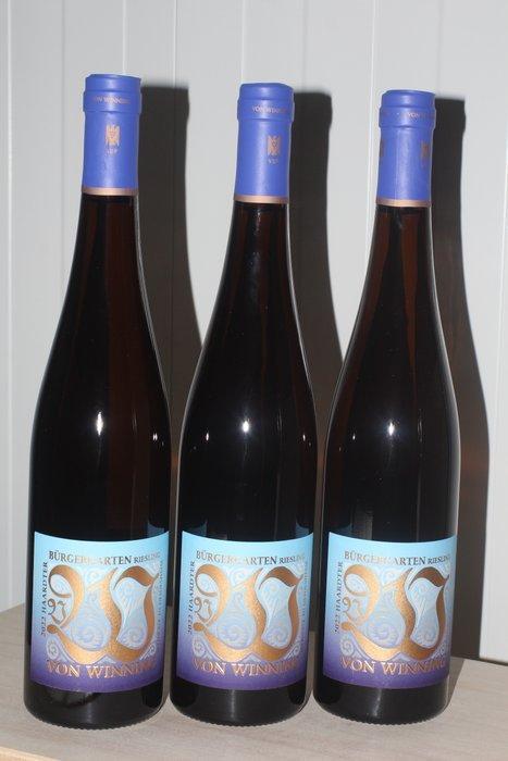 2022 Von Winning, Haardter Burgergarten Riesling trocken -, Verzamelen, Wijnen