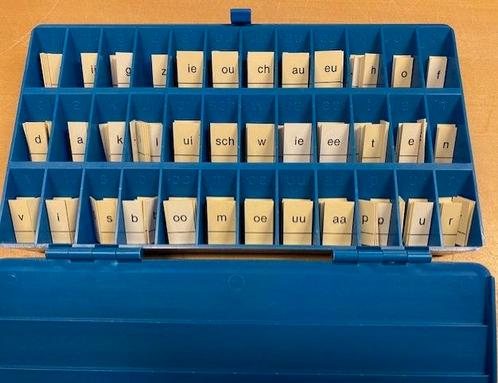 Letterdoos Blauw compleet, Livres, Livres scolaires, Envoi