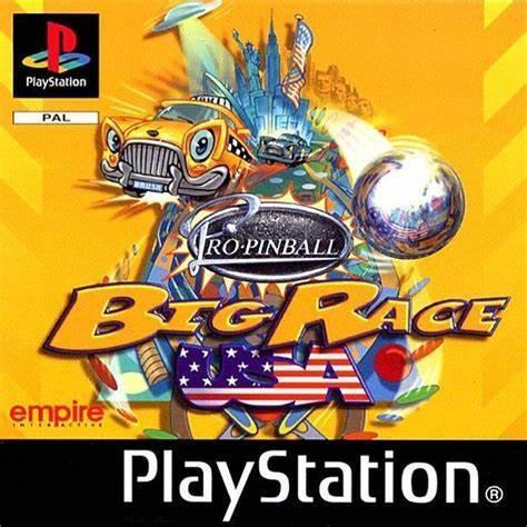 Pro Pinball Big Race USA (ps1 tweedehands game), Games en Spelcomputers, Games | Sony PlayStation 1, Ophalen of Verzenden