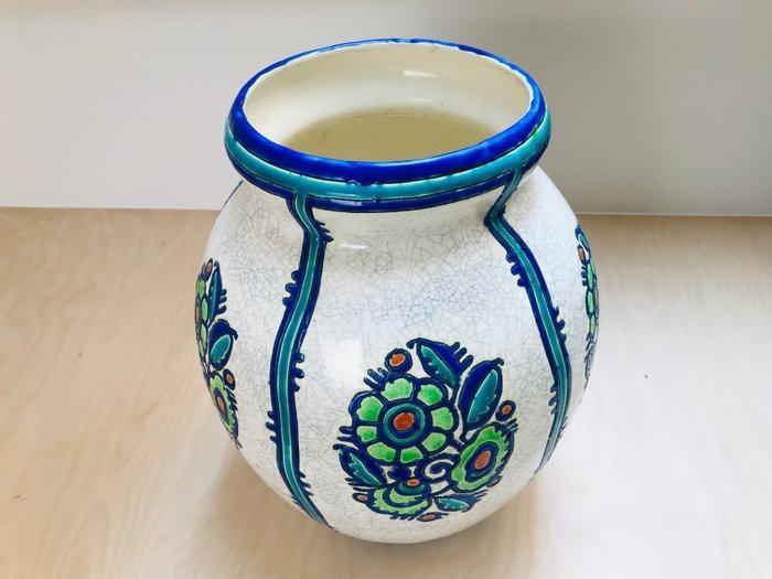 Boch Frères - Charles Catteau - Vaas - Keramiek - Art Deco, Antiek en Kunst, Antiek | Glaswerk en Kristal